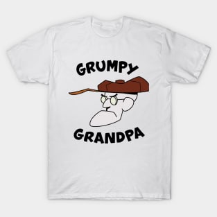 Grumpy Grandpa (white) T-Shirt